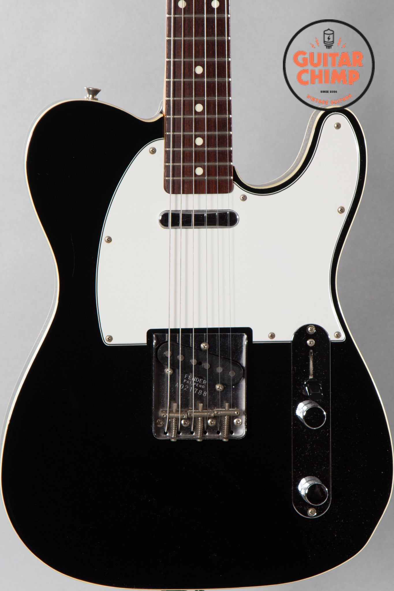 1997 Fender CIJ Japan Telecaster Custom TL62B '62 Reissue Black