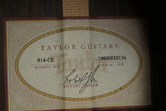 2003 Taylor 814-CE