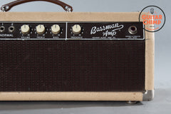 1962 Fender Bassman Blonde 6G6-B Amp Head