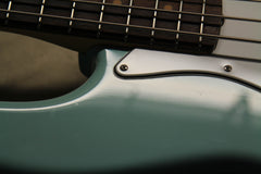 2014 Fender American Vintage '64 Reissue Jazz Bass Daphne Blue ~Matching Headstock~