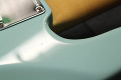 2014 Fender American Vintage '64 Reissue Jazz Bass Daphne Blue ~Matching Headstock~