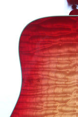 2008 Gibson Hummingbird Custom Quilt Acoustic Electric