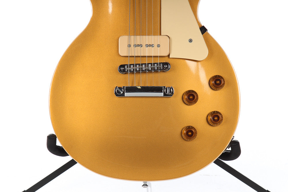 2011 Gibson Les Paul Traditional Pro Gold Top Split Coil P-90s 