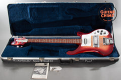 1999 Rickenbacker 4003S/5 5-String Bass Guitar Fireglo