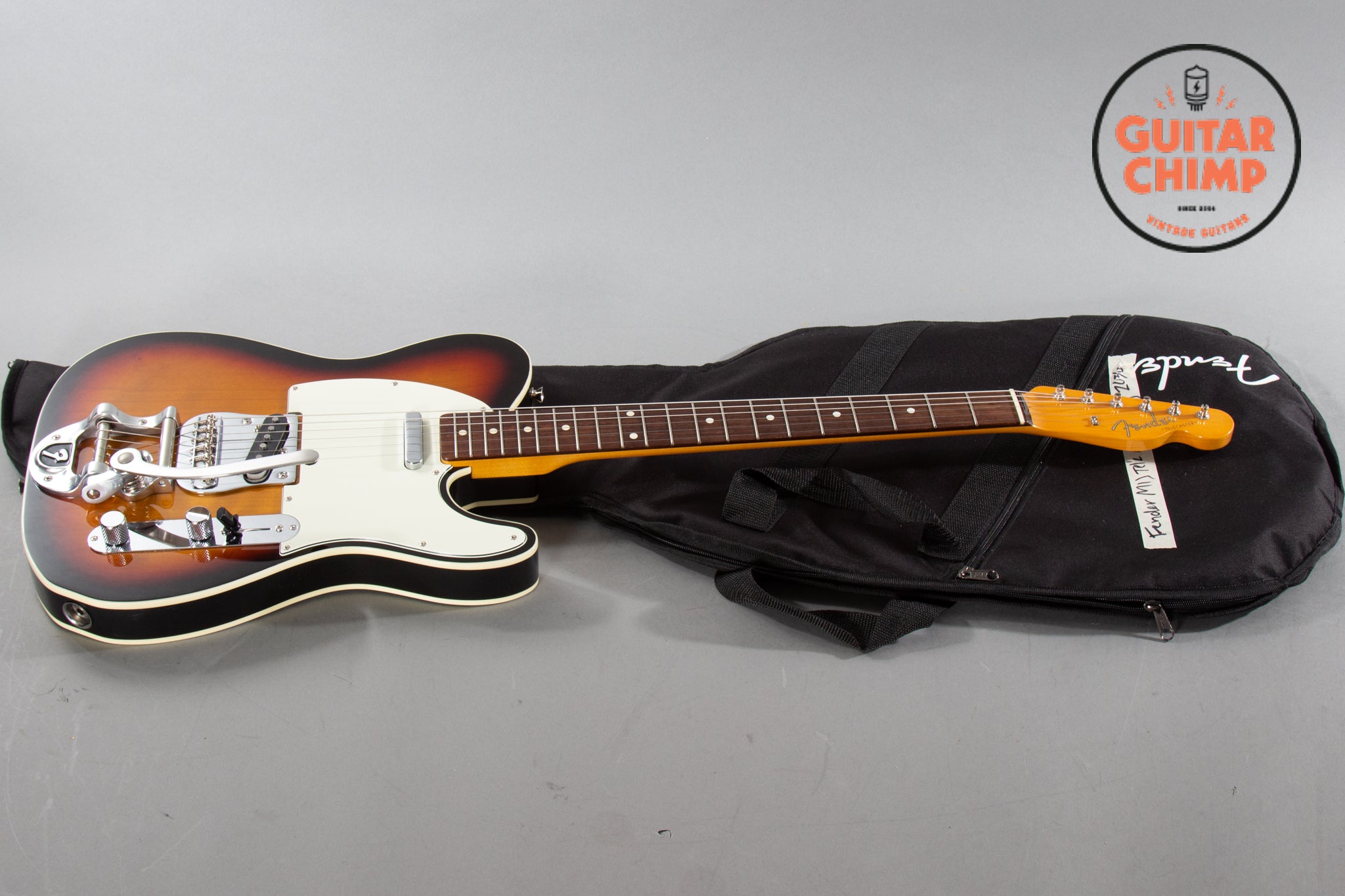 2010 Fender Japan TL62B-BIGS ’62 Telecaster Custom W/Bigsby 3-Tone Sunburst