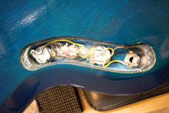 2009 Gibson Limited Run Series Sg Carved Top AAA Ocean Blue Burst