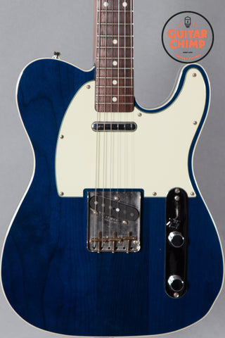 2010 Fender Japan TL62B ’62 Telecaster Custom Trans Blue