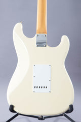 1994 Left-Handed Fender MIJ Japan ST-62 Stratocaster Olympic White