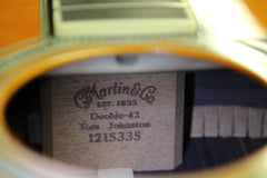2007 Martin Custom Shop D-42 Doobie 42 Doobie Brothers Tom Johnston Signature Model #23/35