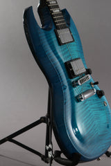 2009 Gibson Limited Run Series Sg Carved Top AAA Ocean Blue Burst