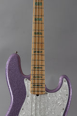 2017 Fender Limited Edition Adam Clayton Signature Jazz Bass Purple Sparkle
