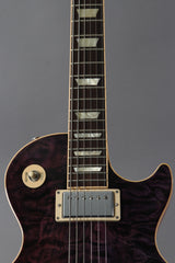 2011 Gibson Les Paul Standard Premium Plus Regal Purple Quilt Top -AAA TOP-