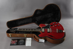 2014 Gibson Memphis Custom ES-335 Trini Lopez Signature Cherry Red #161 of 250