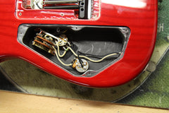 1996 Fender Custom Shop Carved Top Stratocaster Translucent Red ~Serial Number 0011~
