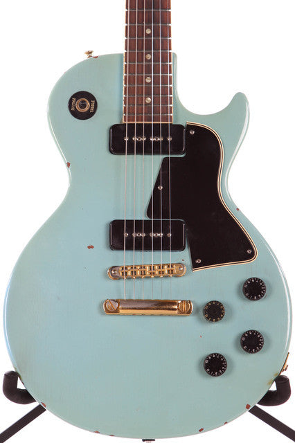 1958 Gibson Les Paul Special Sonic Blue Refin