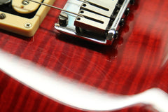 1996 Fender Custom Shop Carved Top Stratocaster Translucent Red ~Serial Number 0011~