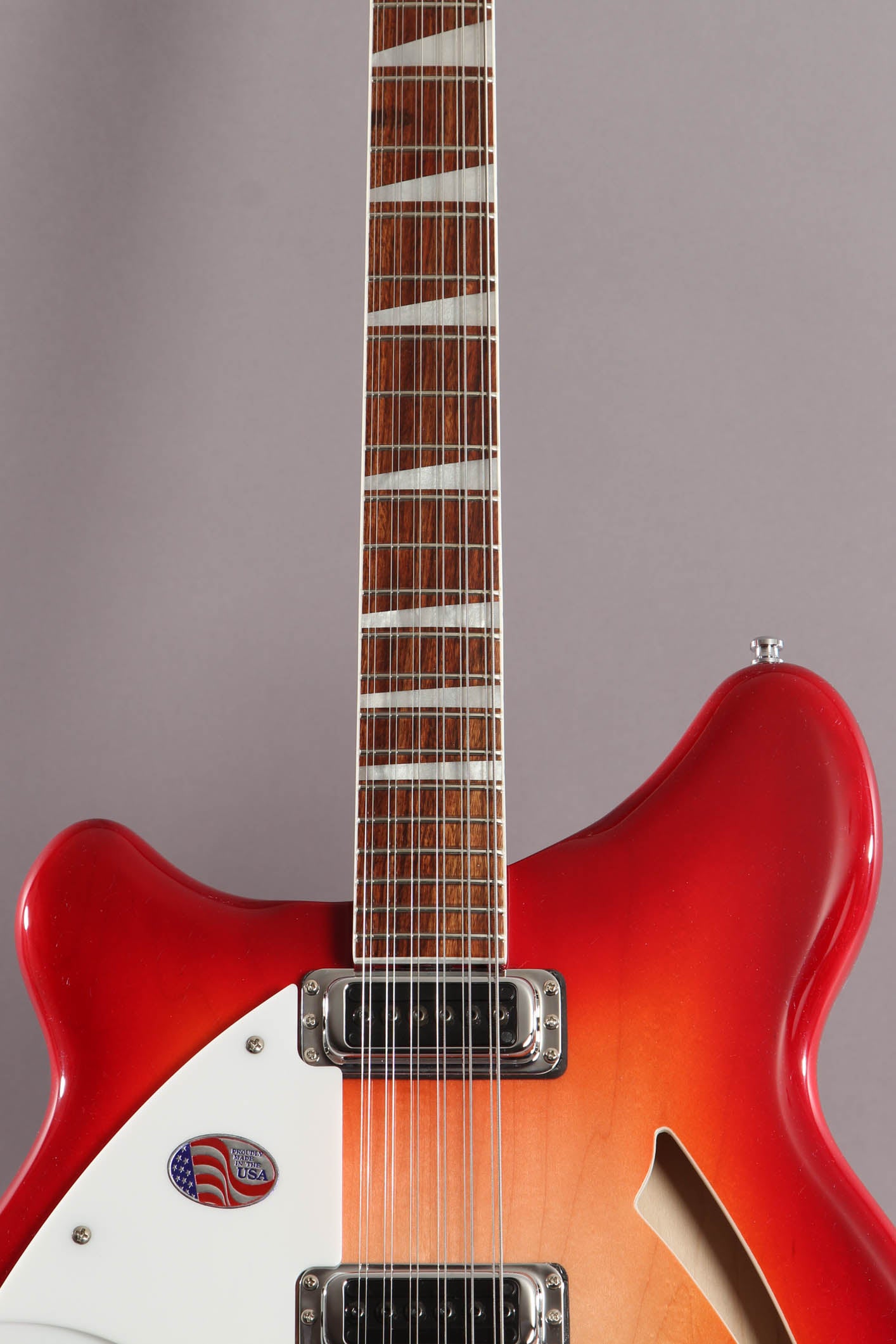 2019 Rickenbacker 360/12 Left Handed 12 String Semi Hollowbody Fireglo ...