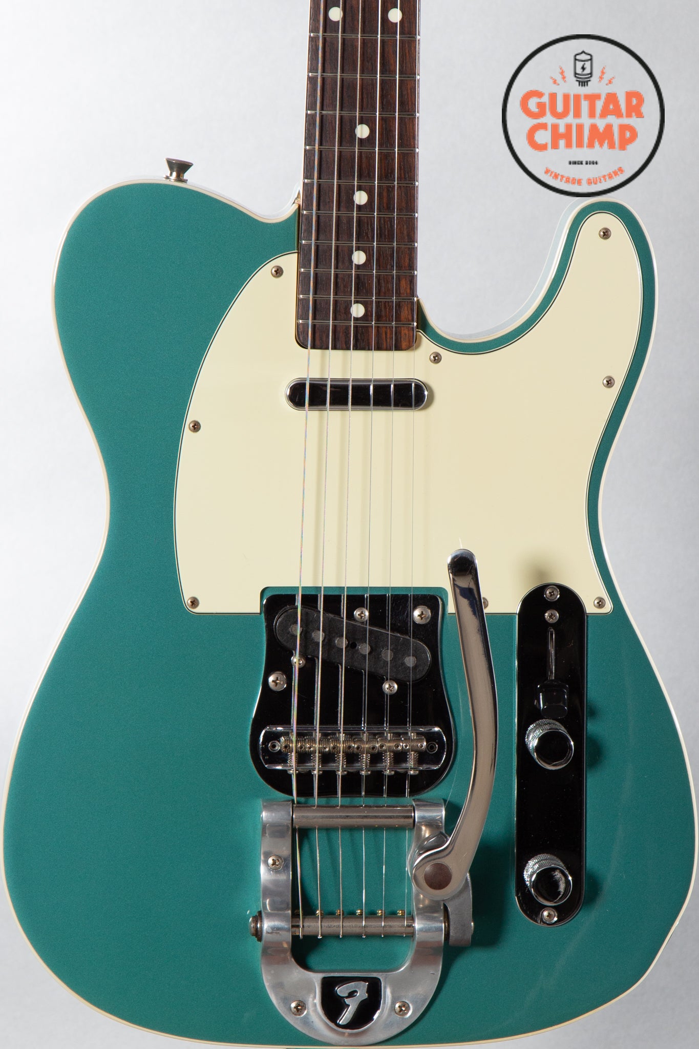 2002 Fender Japan TL62B-BIGS ’62 Telecaster W/Bigsby Ocean Turquoise  Metallic