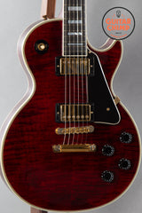2002 Gibson Les Paul Custom Wine Red