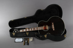 2016 Gibson Limited Edition J-185 Trans Black Acoustic Electric