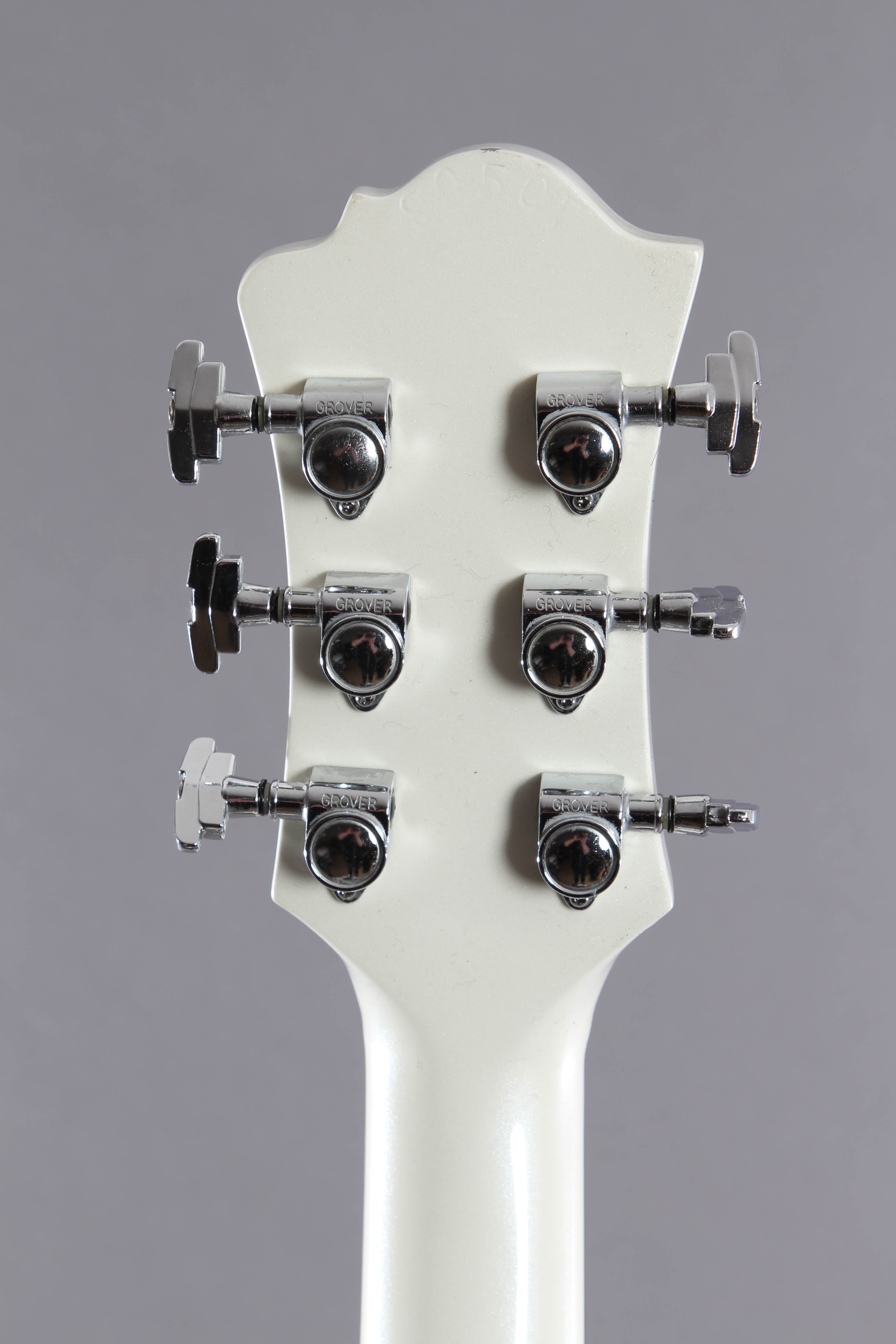 1986 BC Rich Mockingbird Pearl White Guitar Chimp