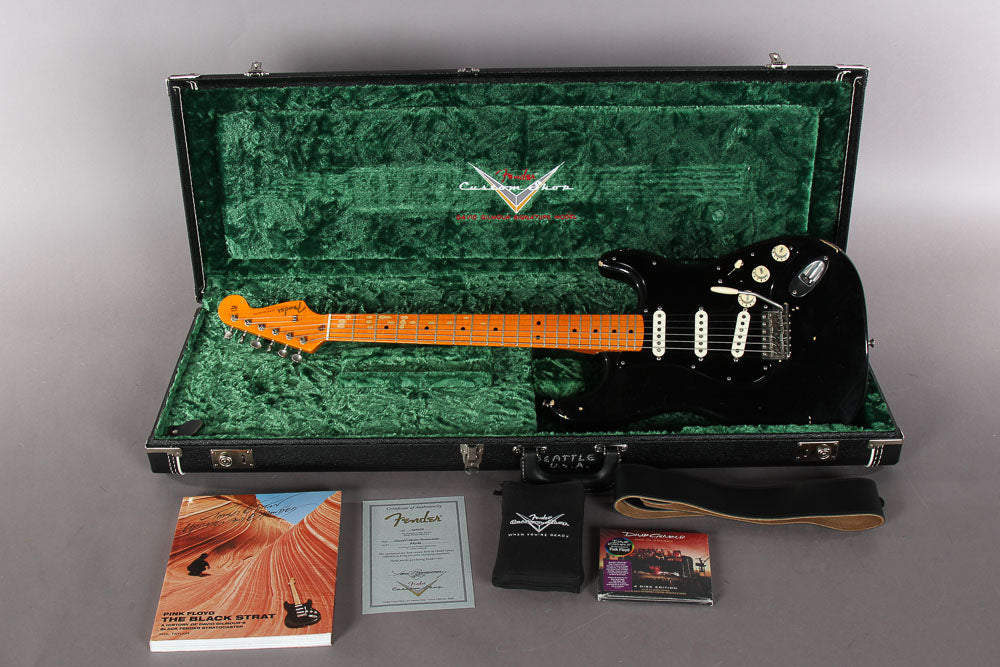 2016 Fender Custom Shop David Gilmour Relic Stratocaster Guitar Chimp