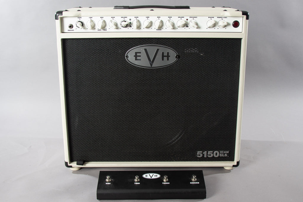 EVH 5150 III 6L6 50W Electric Guitar 1x12 Combo Amplifier Ivory