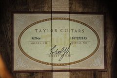 2011 Taylor K26ce KOA Acoustic Electric Guitar