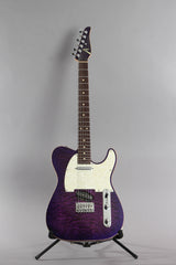 2005 Tom Anderson Hollow T Classic Contoured Translucent Purple Burst with Binding