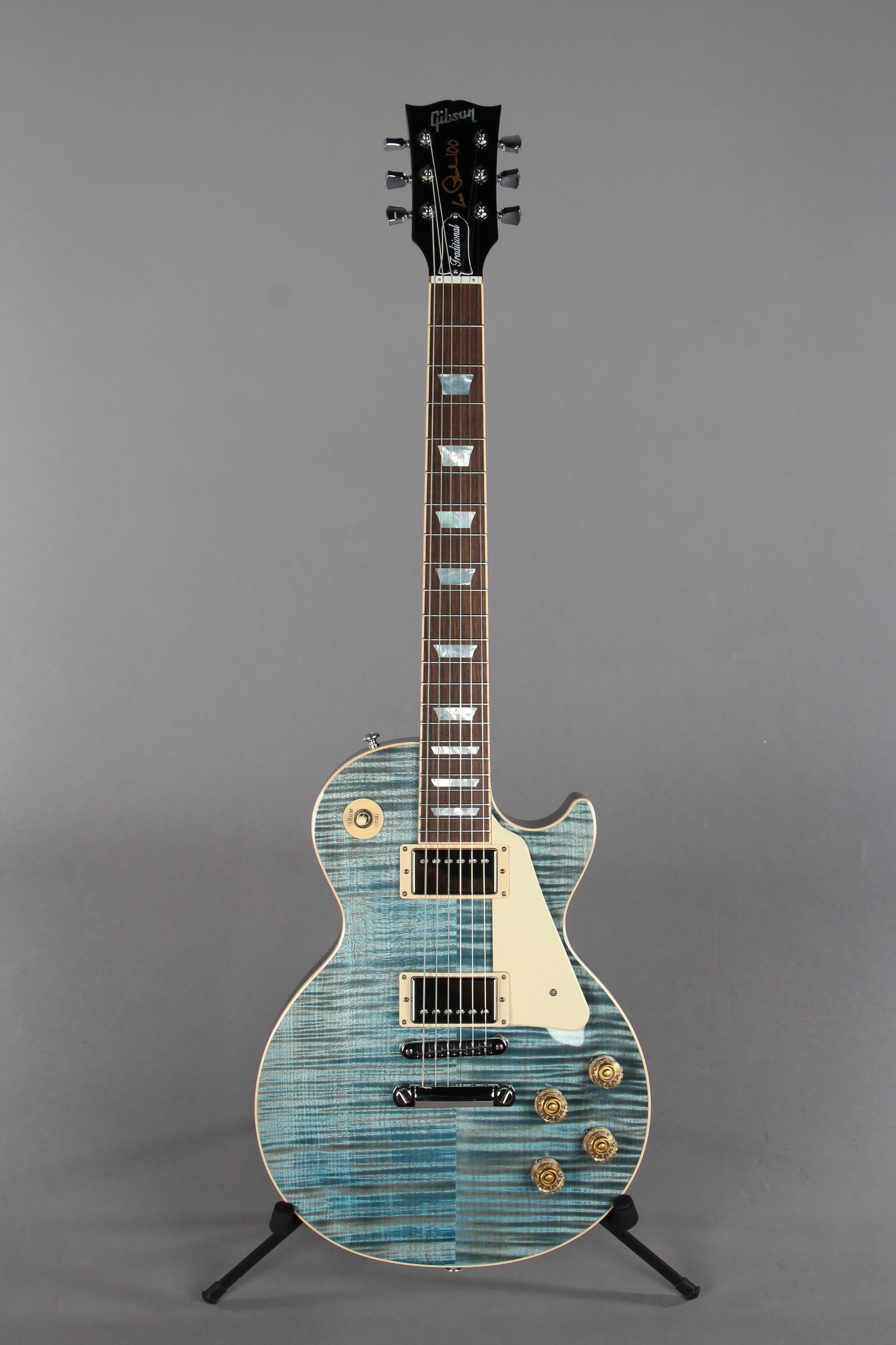 2015 Gibson 100th Commemorative Limited Les Paul Traditional Ocean Blue