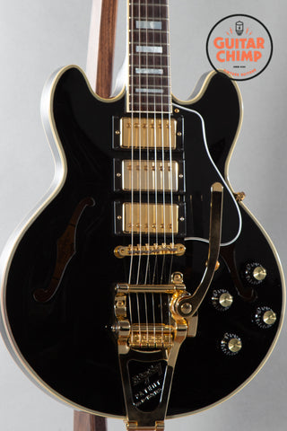2018 Gibson Memphis ES-359 Black Beauty With Bigsby