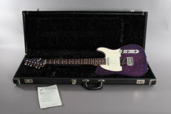 2005 Tom Anderson Hollow T Classic Contoured Translucent Purple Burst with Binding