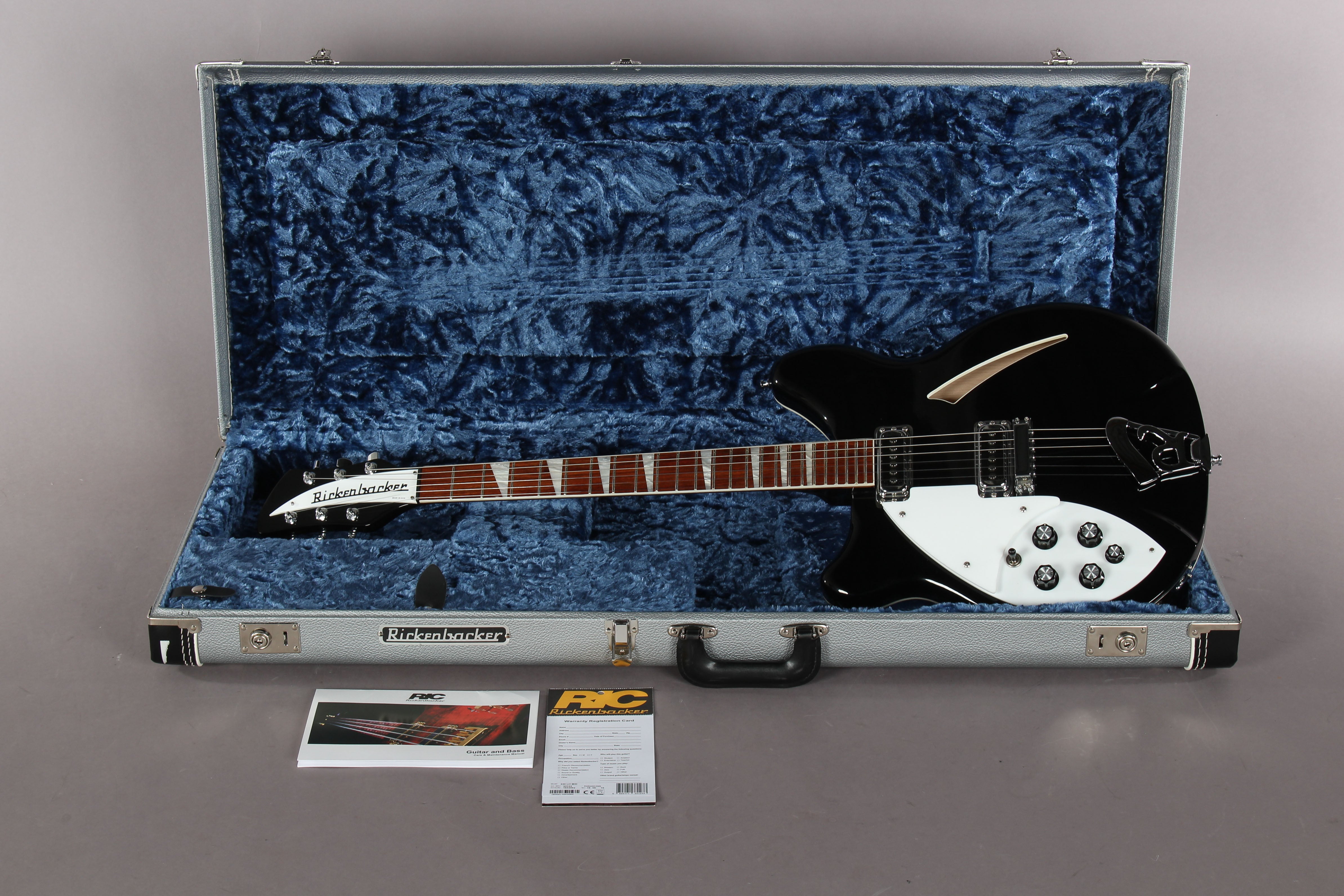 2014 Rickenbacker 360 Left Handed Jetglo Semi-Hollowbody Lefty | Guitar ...