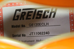 2011 Left Handed Gretsch G6120EC Eddie Cochran Signature Hollowbody Lefty -SUPER CLEAN-