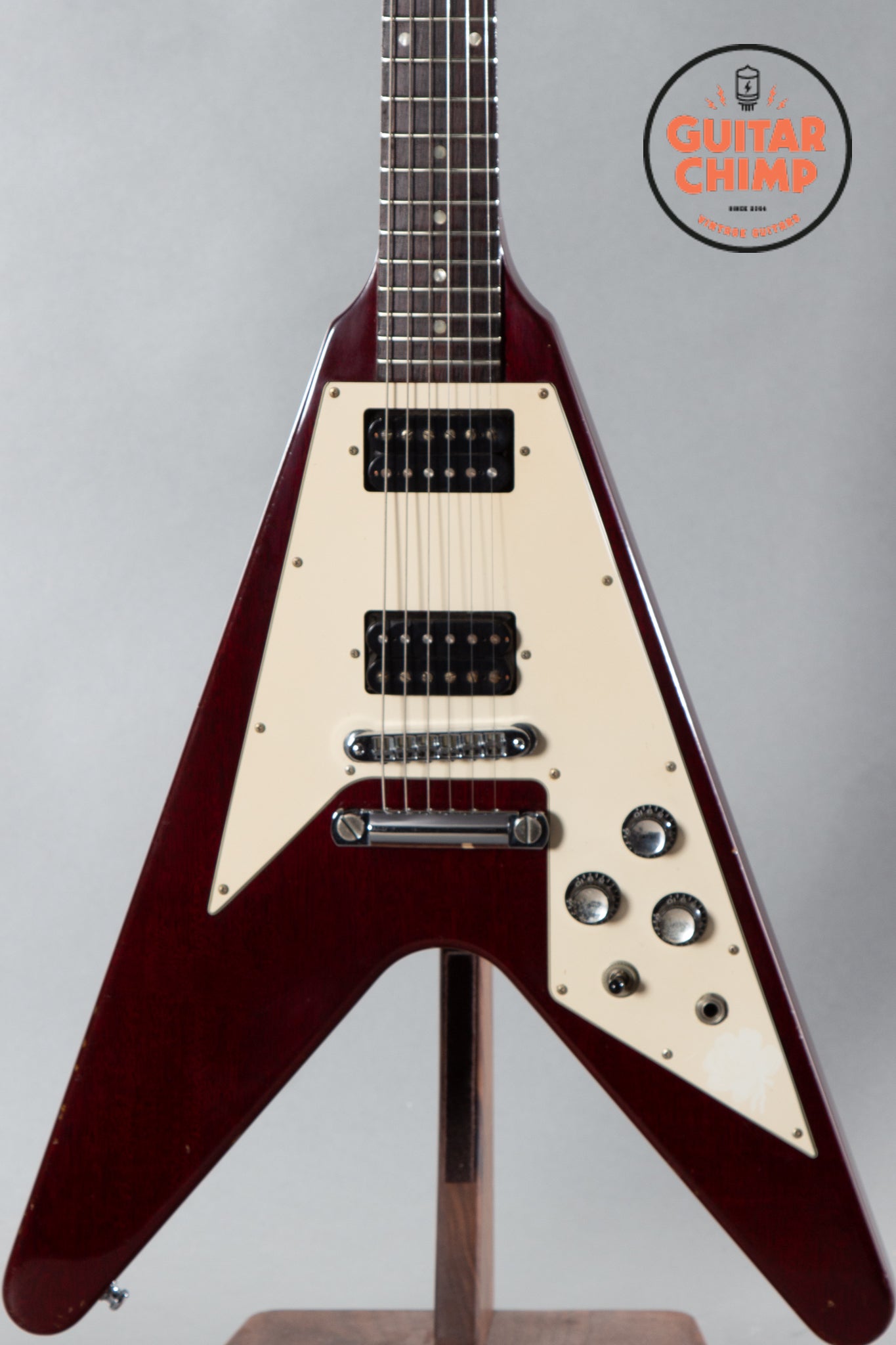 1999 Gibson Flying V '67 Reissue Cherry | Guitar Chimp