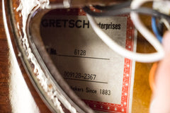 2000 Gretsch 6128 Duo Jet Silver Sparkle
