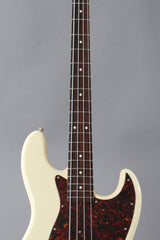 2004 Fender '62 Reissue Jazz Bass CIJ JB62-75US Japan Vintage White ~USA Pickups~