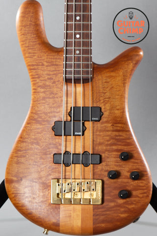 1989 Spector USA NS-2 Oil Kramer Era Bass Guitar W/Haz-Preamp