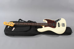 2004 Fender '62 Reissue Jazz Bass CIJ JB62-75US Japan Vintage White ~USA Pickups~