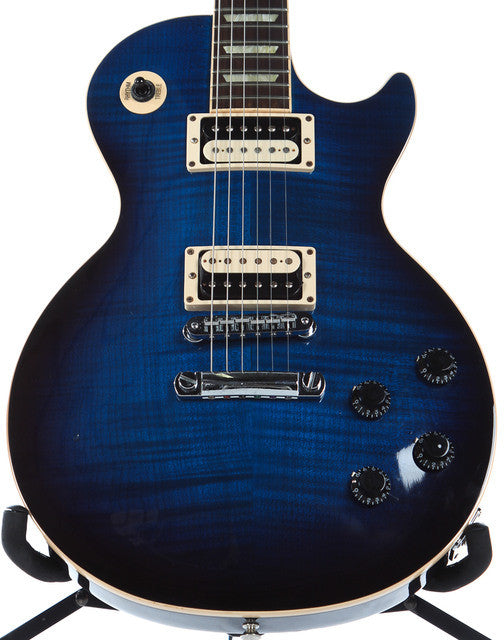 2012 Gibson Les Paul Classic Plus Manhattan Midnight Blue