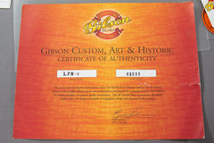 2002 Gibson Custom Shop Historic R0 '60 Les Paul Heritage Cherry Sunburst