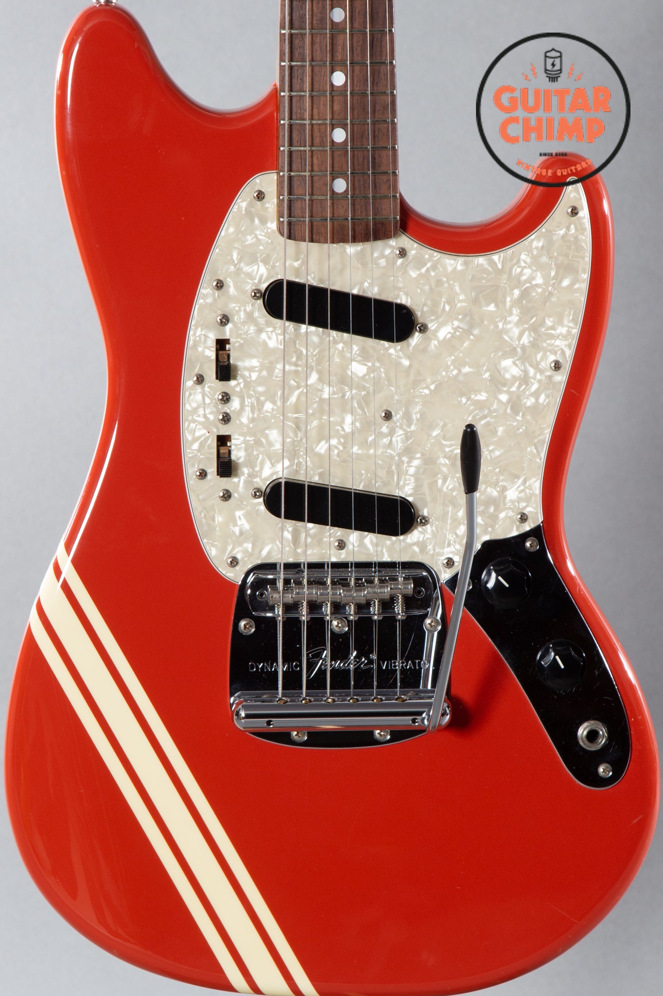 2012 Fender Japan Mustang Competition MG73-CO Fiesta Red with Matching  Headstock