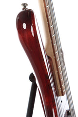 2014 Zon Sonus RT5 5 String Bass in Transparent Red