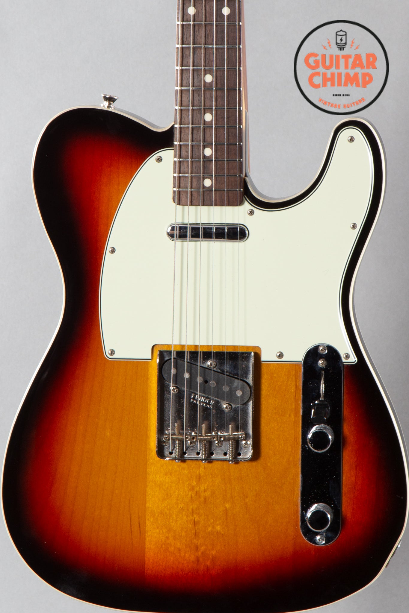 2014 Fender Japan TL62B ’62 Telecaster Custom 3Tone Sunburst Guitar
