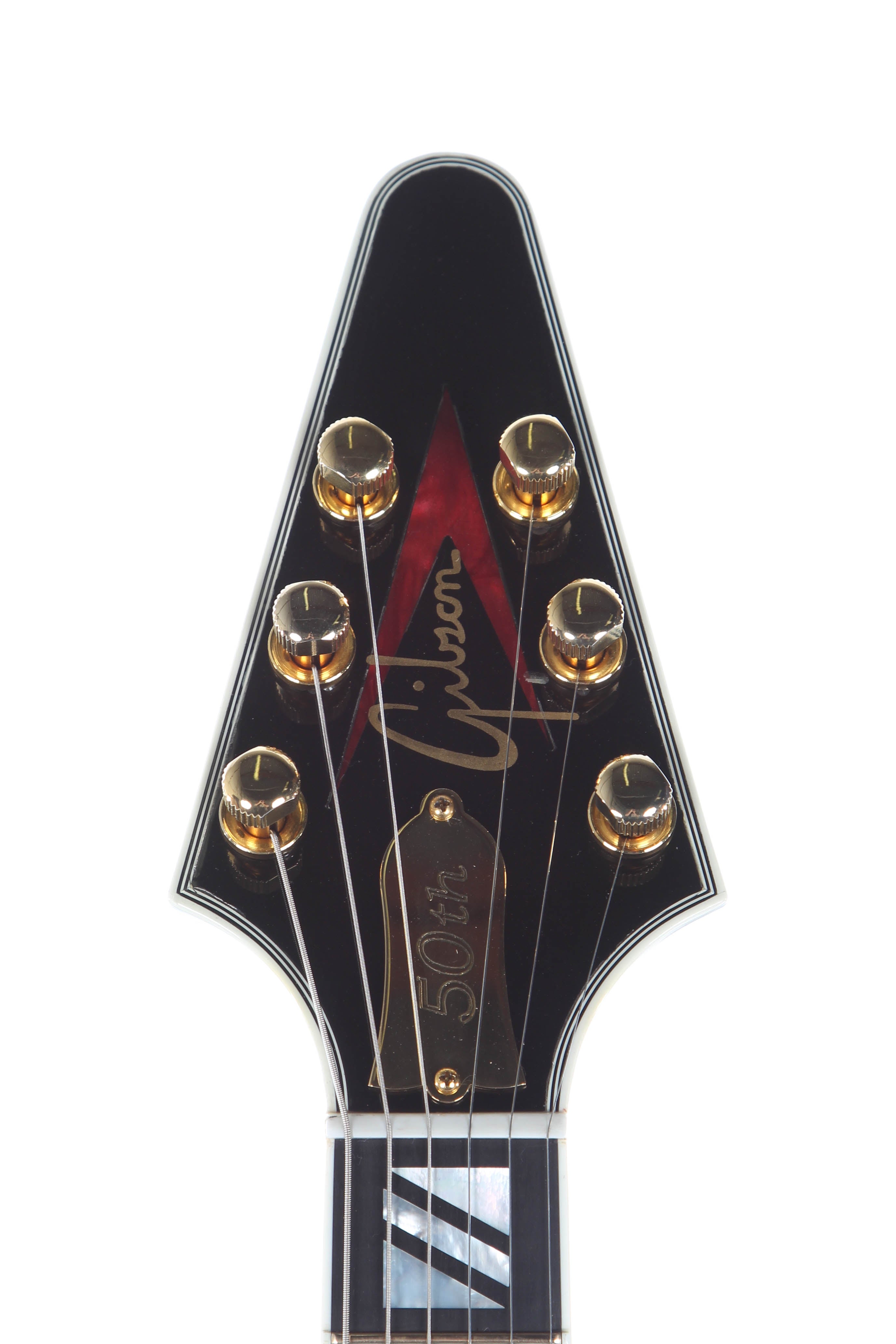 2008 Gibson Flying V 50th Anniversary Brimstone Electric Guitar Guitar Chimp 9268
