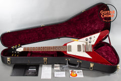 2008 Gibson Custom Shop ‘67 Flying V Maestro Red Sparkle