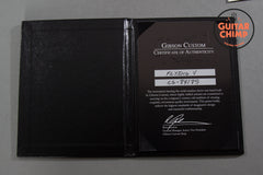 2008 Gibson Custom Shop ‘67 Flying V Maestro Red Sparkle