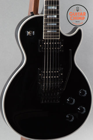 2021 Gibson Custom Shop Les Paul Axcess Custom Mod Shop Black Beauty with Floyd Rose