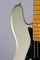 2011 Fender American Marcus Miller Signature 5 String Jazz Bass Shoreline Gold
