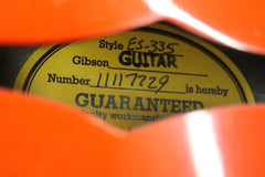 2017 Gibson Memphis ES-335 Gloss Cherry Semi Hollow Electric Guitar -SUPER CLEAN-